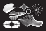 100+ Abstract Vector Shapes, a Background Graphic by Vanzyst (Thumbnail 15 of 17)