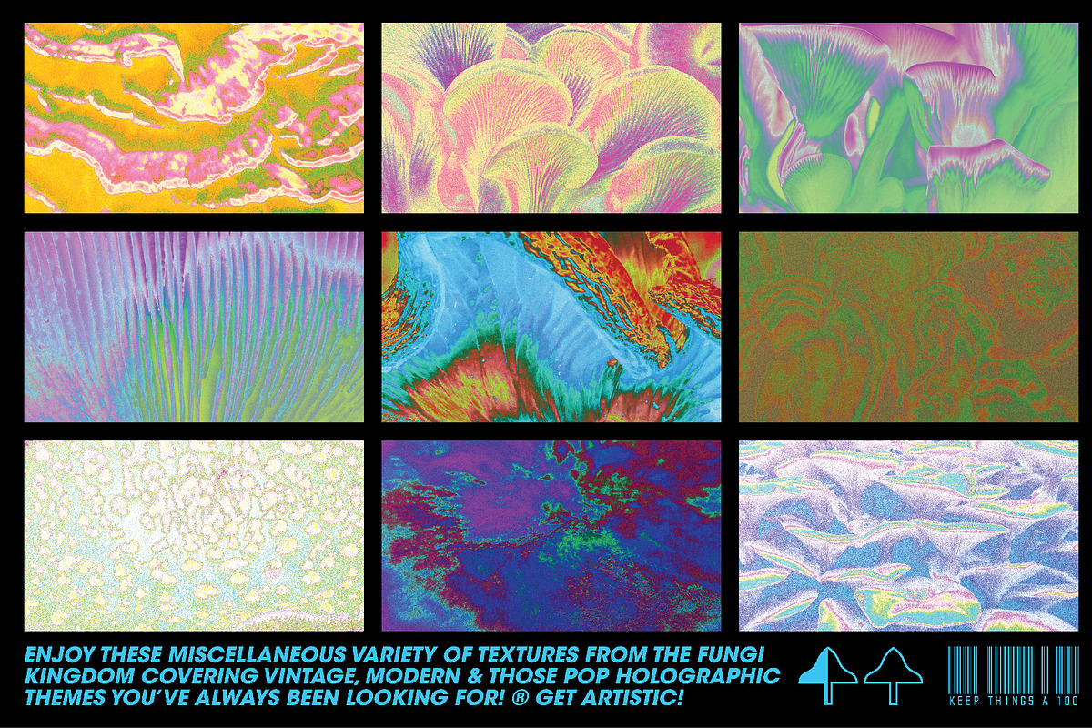 Fungi Textures, a Texture Graphic by Kapoor Design Empire (Photo 3 of 8)