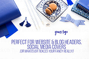Feminine Navy, Blue & Gold Desktops, a Business Photo by OhTilly (Thumbnail 6 of 6)
