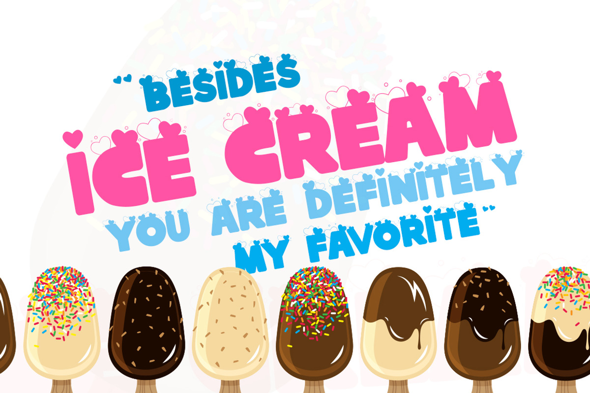 Be Mine (Valentines Day Font) preview 3