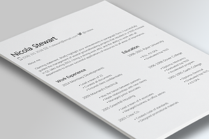Modern Resume Template