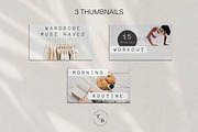 YouTube Channel Branding Kit | Canva, a Social Media Template by Templates Boutique (Thumbnail 4 of 7)