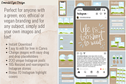 455 Canva Neutral Instagram Template, a Social Media Template by Emerald Eyes Design (Thumbnail 2 of 13)