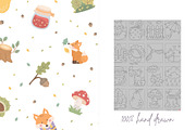 Autumn Woodland Patterns, a Pattern Graphic by Palau (Thumbnail 8 of 9)