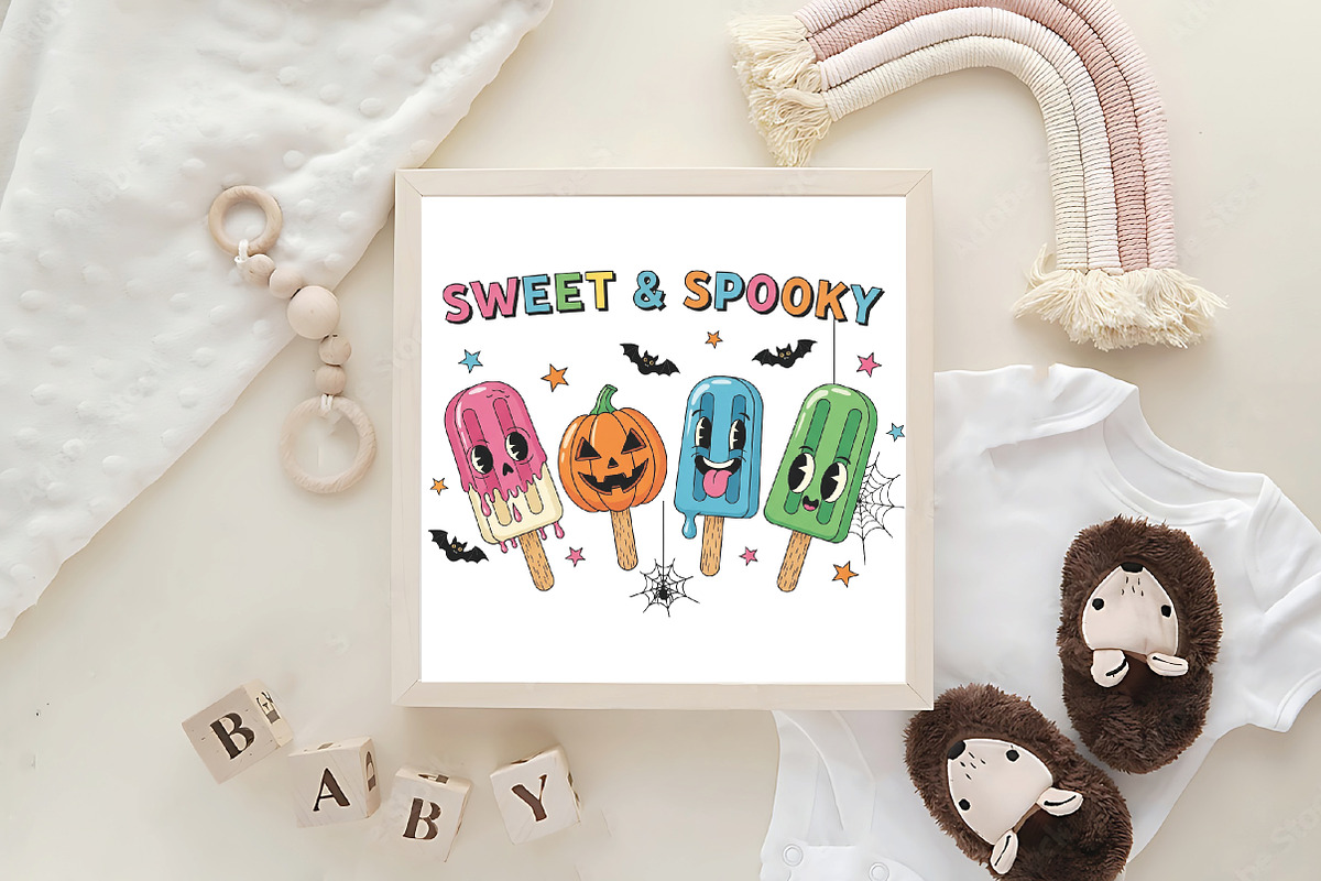 Sweet and Spooky PNG Halloween, an Illustration by CraftArtStudio (Photo 4 of 4)