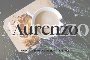 Aurenzo | Classic Serif Typeface