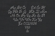 Ombre Handwritten Wavy Art Font, a Script Font by AnMark (Thumbnail 9 of 10)