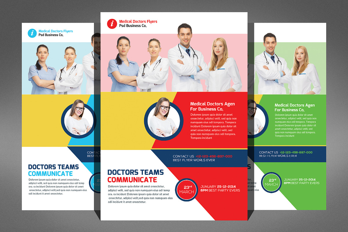 Global Business Flyers Bundle, a Flyer Template by Graphic Templates (Photo 6 of 6)
