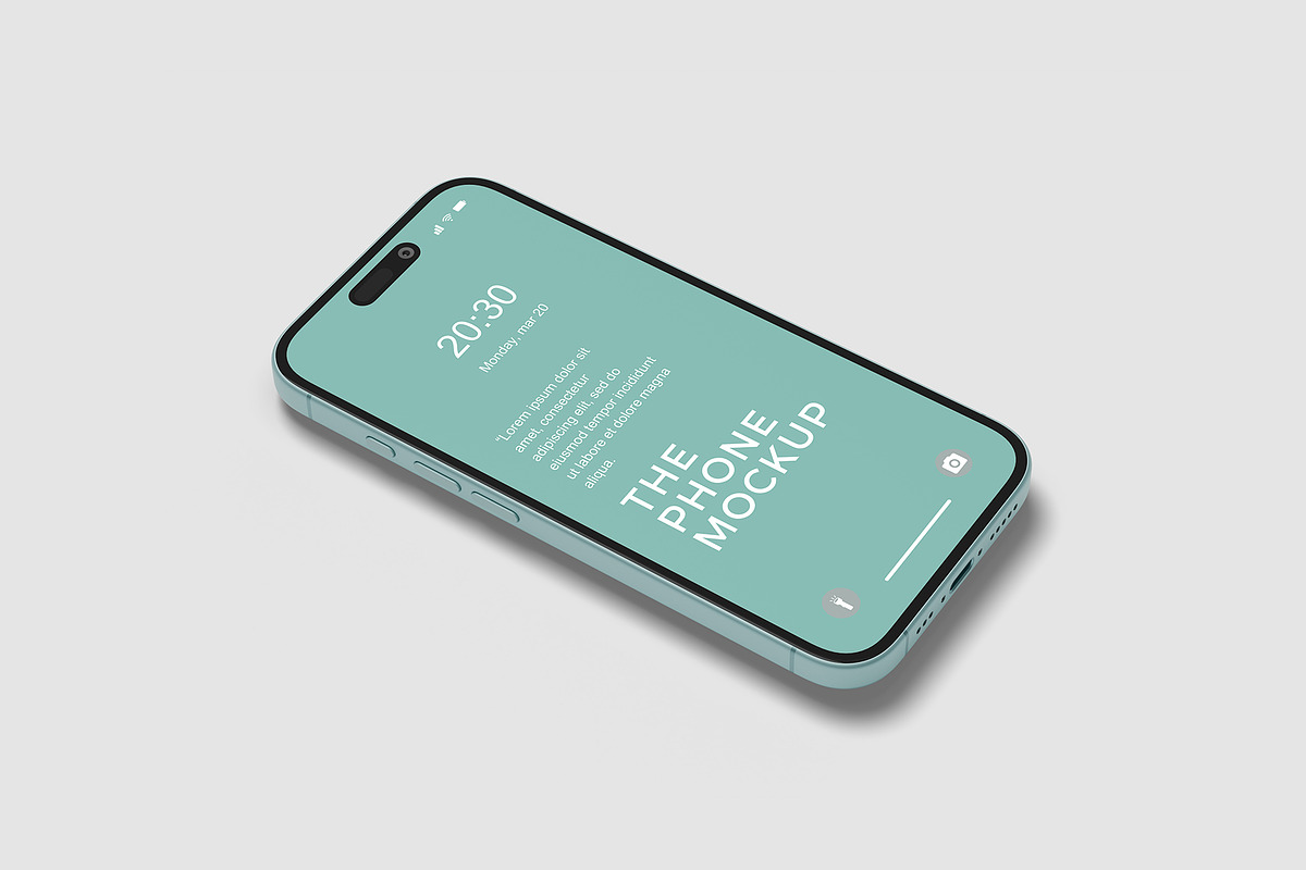 iPhone Mockup, an iPhone Mockup by Pexelcorner (Photo 2 of 5)