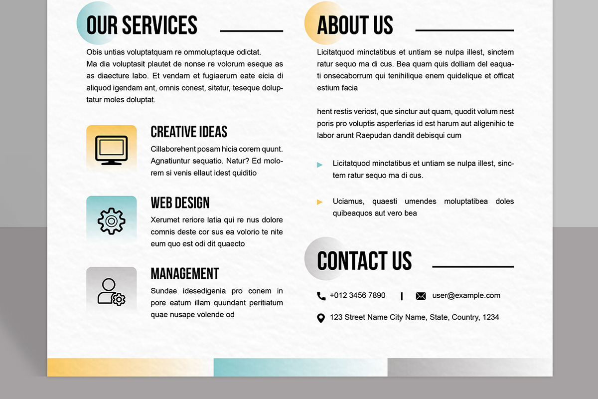 Business Flyer, a Flyer Template by ContestDesign (Photo 3 of 3)
