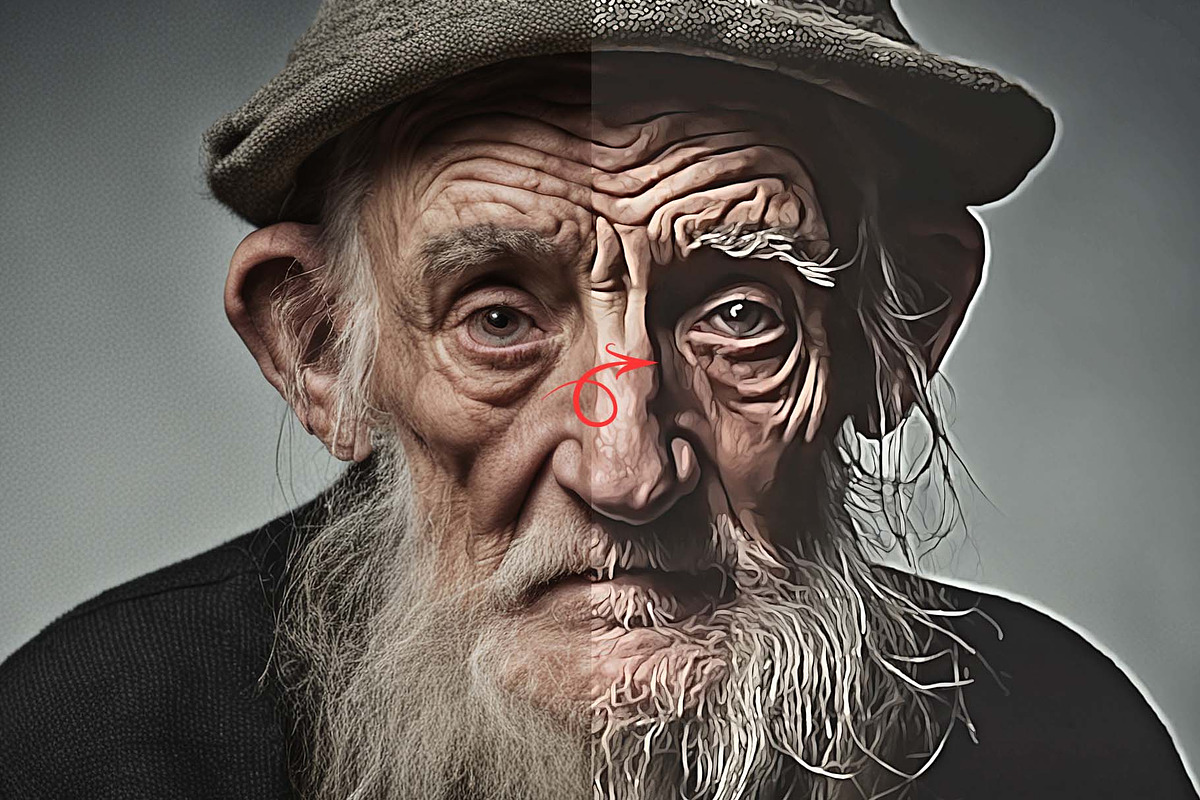 Real Oil Paint Photo Action, an Action Add-On by MRI STUDIO (Photo 7 of 9)