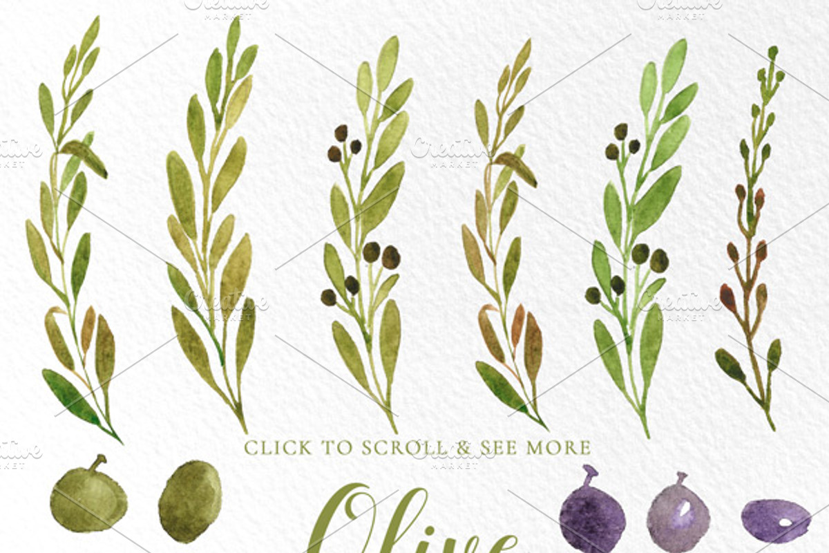 Bundle - Tropical Watercolor Leaves, an Illustration by Essem Creatives (Photo 23 of 26)