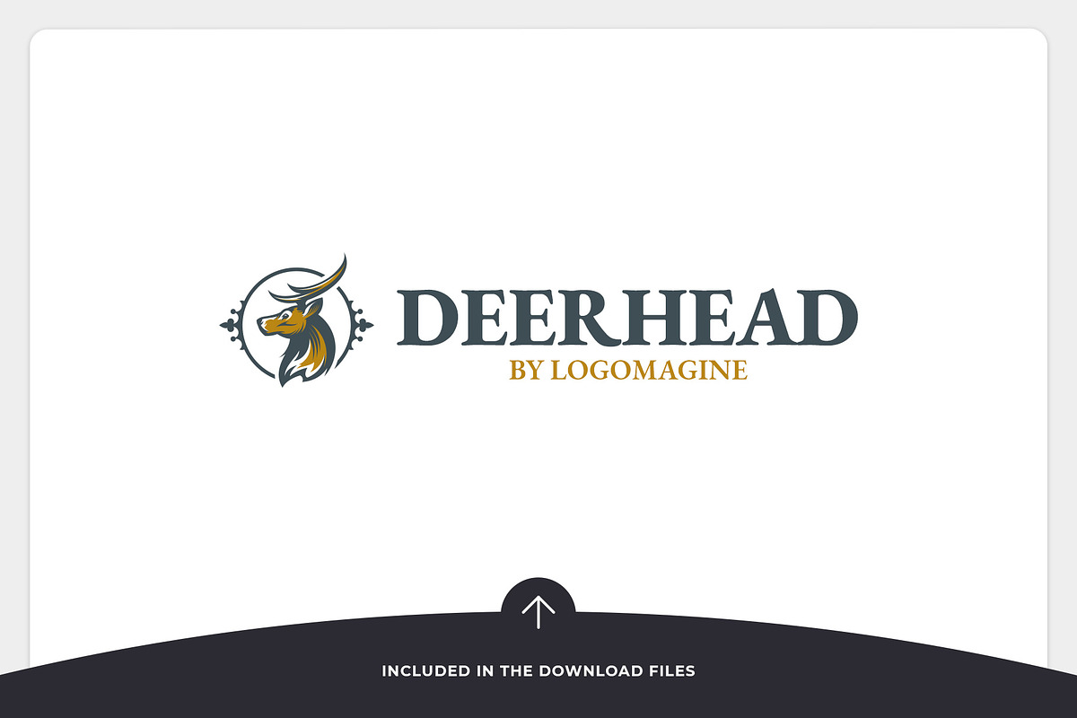 Deer Head Logo Template, a Branding & Logo Template by LOGOMAGINE (Photo 13 of 16)
