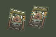 Summer Camp for Kids Flyer Template, a Social Media Template by fashionaddict (Thumbnail 4 of 4)