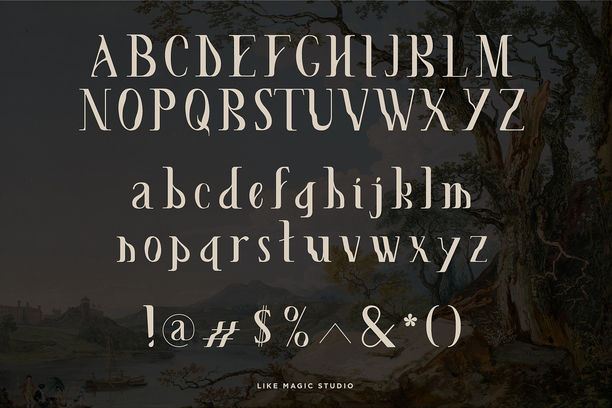 Like Magic | Whimsical Display Serif, a Font by Like Magic Studio (Photo 7 of 7)