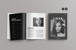 E-Book Template, a Brochure Template by Creatiya Type