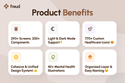 freud UI Kit: AI Mental Health App, an UI Kit Template by strangehelix.bio (Thumbnail 2 of 10)