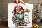 Whimsical Christmas Gnome Clipart, an Illustration by OK Design (Thumbnail 6 of 6)