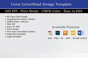 Corporate Letterhead Template, a Stationery Template by shujaktk (Thumbnail 2 of 2)