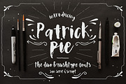 Patrick Pie Script, a Script Font by BlueRobinDesignShop (Thumbnail 1 of 6)