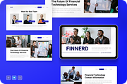 Financial Technology Keynote, a Presentation Template by Annora Studio (Thumbnail 1 of 5)
