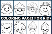 Beginner Kids Coloring Pages, an Animal Illustration by maggiesar (Thumbnail 3 of 4)