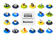 Isometric icons - Business, an Icon by sidmaydesign (Thumbnail 1 of 3)