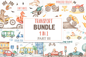 Transport bundle partIII watercolor