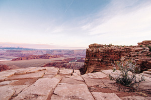 Colorful canyon landscape containing colorful, landscape, and desert
