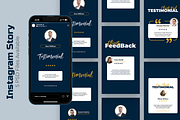 Client Testimonial - Instagram Story, a Social Media Template by UnicodeID (Thumbnail 1 of 4)