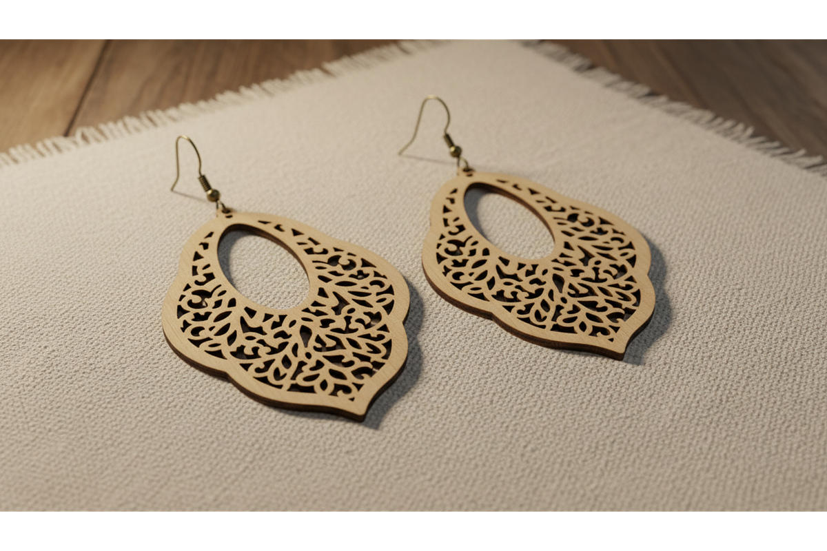 Petal Earring Laser Set, a Graphic by musafir_fashion (Photo 11 of 11)