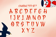 Nikotsu - Japanese Display Font, a Handwritten Font by Flawless And Co (Thumbnail 7 of 10)
