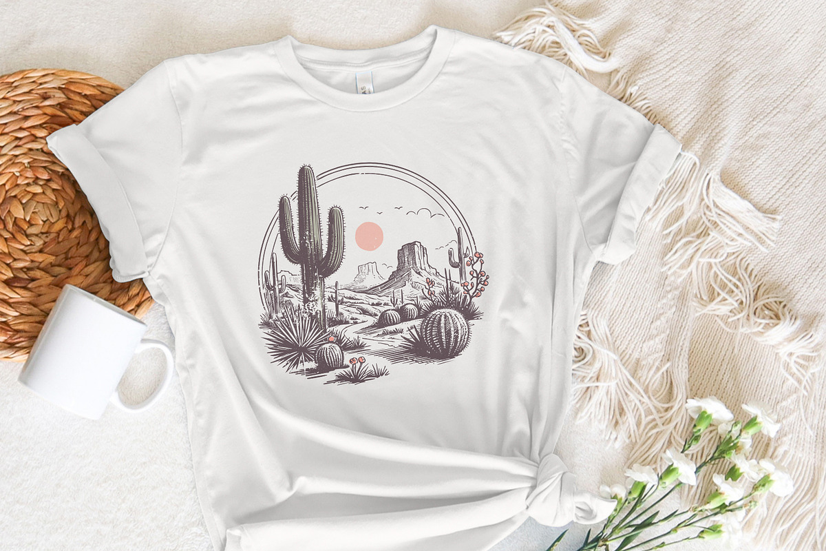 Serene Desert Landscape, an Illustration by SharpMarketplace (Photo 5 of 9)