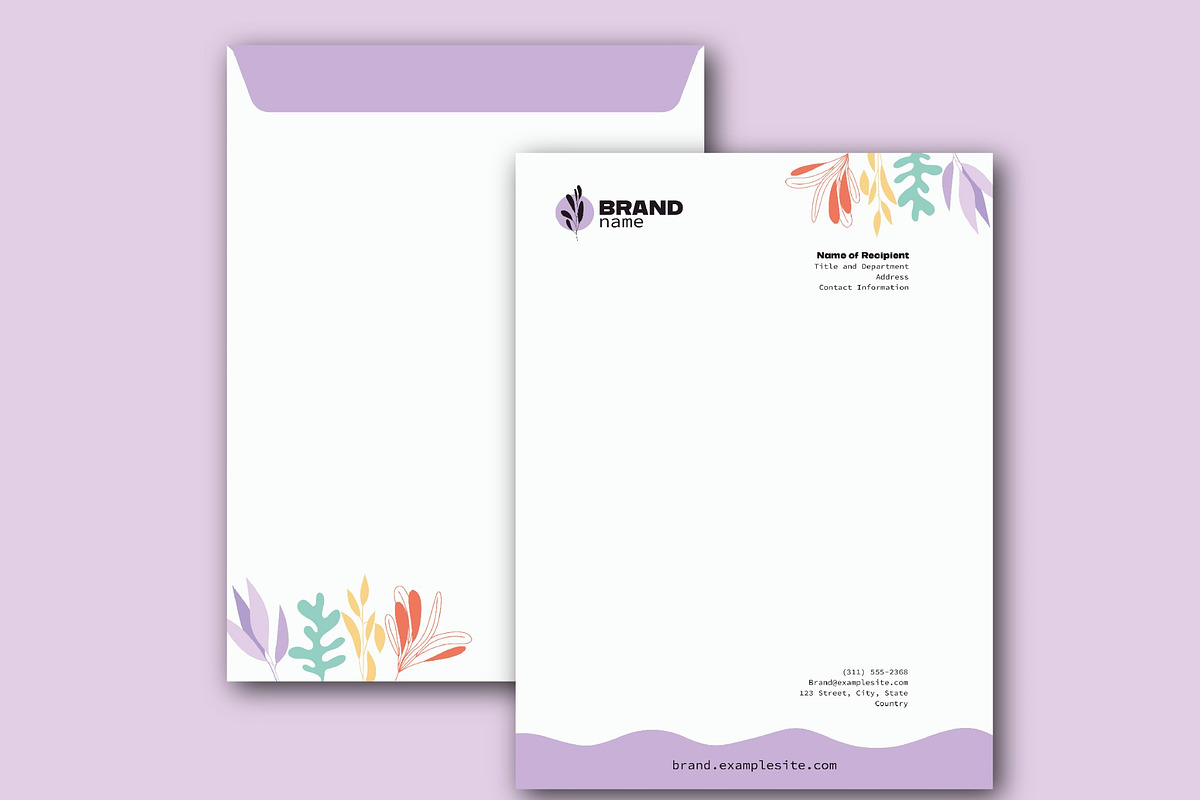 Elegant Branding Stationery Set, a Templates & Theme by studiogstock (Photo 4 of 4)