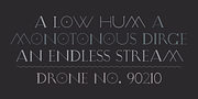Drone, a Font by Barnbrook Fonts (Thumbnail 3 of 5)