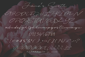 Janes Smith Handwritten Font