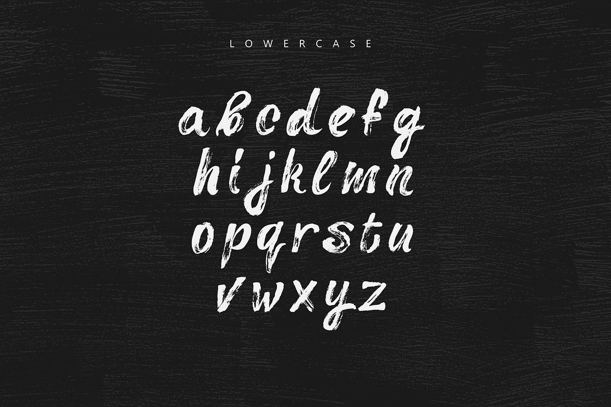 Shuher Brush Font preview 6