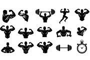 Ultimate Fitness Gym Vector Bundle, an Illustration by Creativeshirt (Thumbnail 32 of 51)