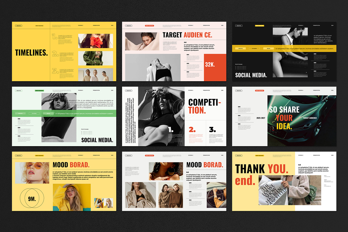 Brief Campaign Presentation Template preview 6