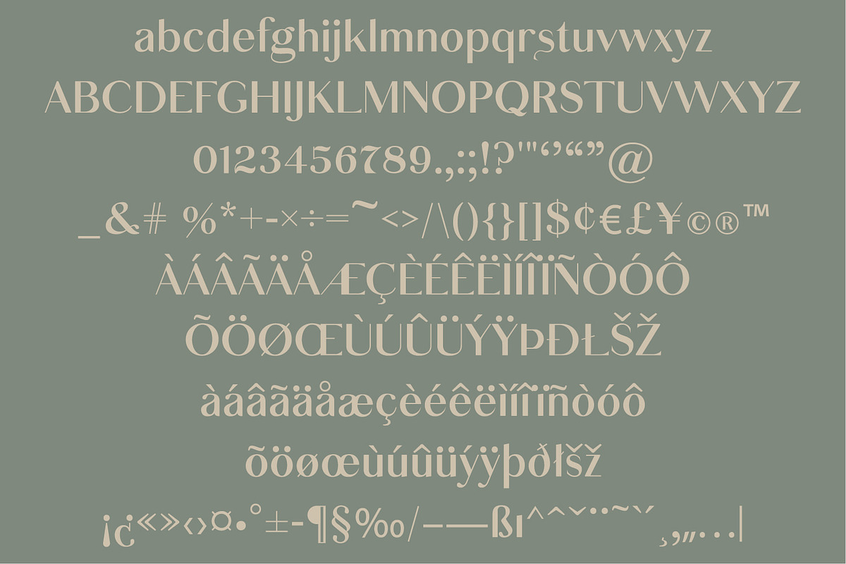 Mikonvis Yonga Sans Serif Typeface, a Sans Serif Font by MchCrafter (Photo 14 of 14)
