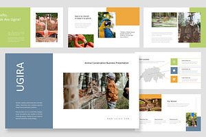 Ugira : Wildlife Care Google Slides, a Presentation Template by Punkl Camp