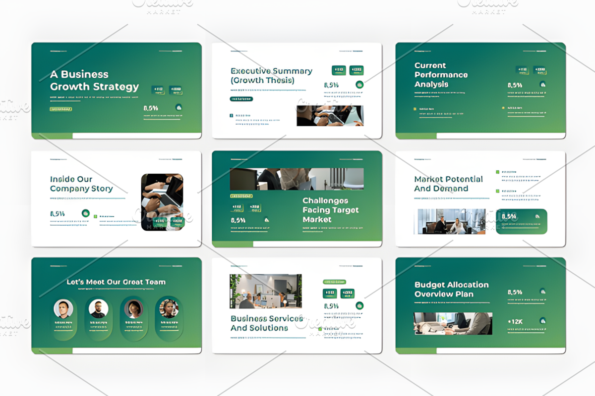 A Business Growth Strategy - Keynote, a Social Media Template by Ink Gallery (Photo 3 of 3)