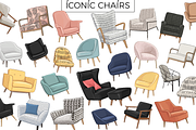 Armchair VECTOR illustrations, a Graphic by Natalka Dmitrova art (Thumbnail 2 of 19)