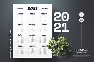 Calendar Design 2021