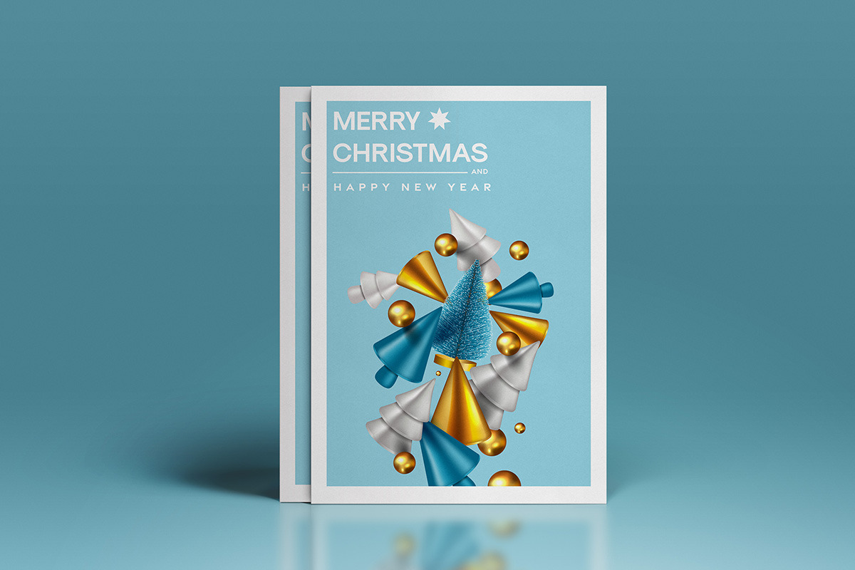 Set of 12 Christmas cards, a Card Template by Creative Graphics (Photo 2 of 8)