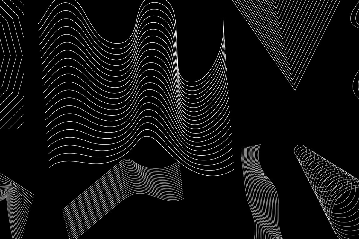 Abstract Wave Pack 02, a Texture Graphic by Nashville Assets Co. (Photo 4 of 4)