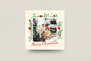 Christmas Photocard + Social Media, a Card Template by Guuver (Thumbnail 4 of 4)