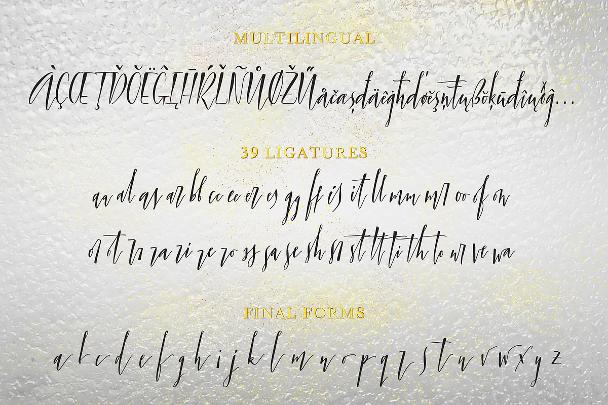 Cohen signature font preview 8