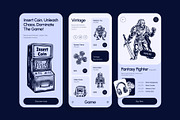 Vintage Game Illustration Set, a Technology Illustration by Prosymbols (Thumbnail 4 of 8)