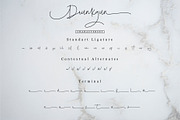 Drunkgun Script, a Script Font by Crump Hand (Thumbnail 10 of 11)